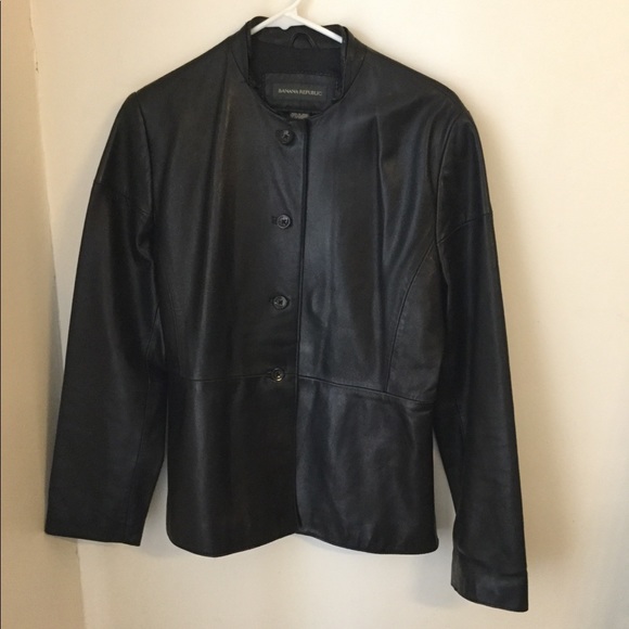 Banana Republic GENUINE LEATHER Women’s Jacket❤️ - Picture 2 of 8